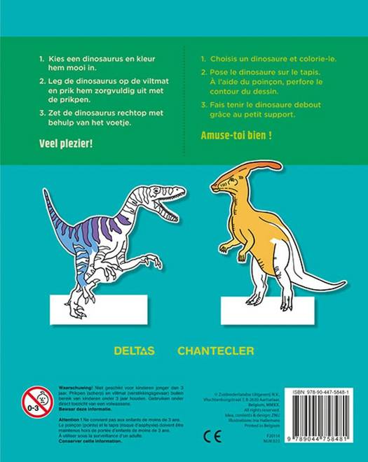 Dino prikblok