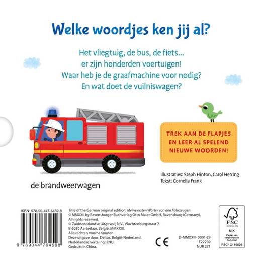 Mijn eerste woordjes - Voertuigen (1-3 j.)