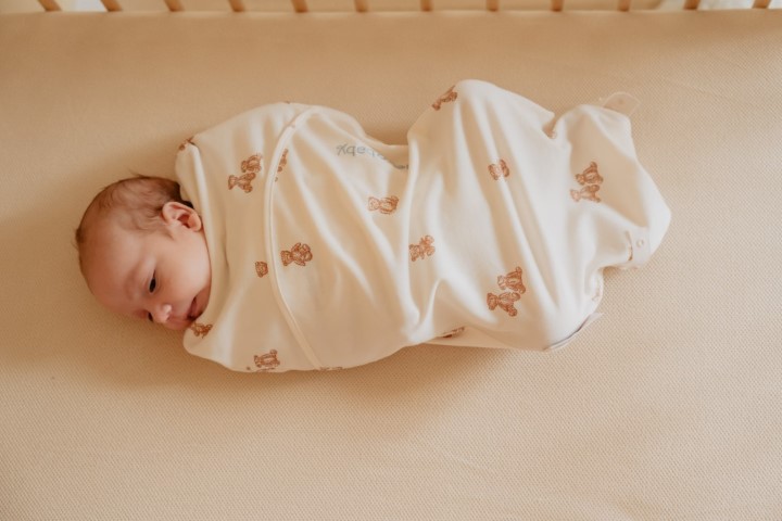 Inbakerslaapzak piep (0-3m | 60 cm) - katoen