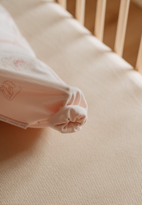 Inbakerslaapzak piep (0-3m | 60 cm) - katoen