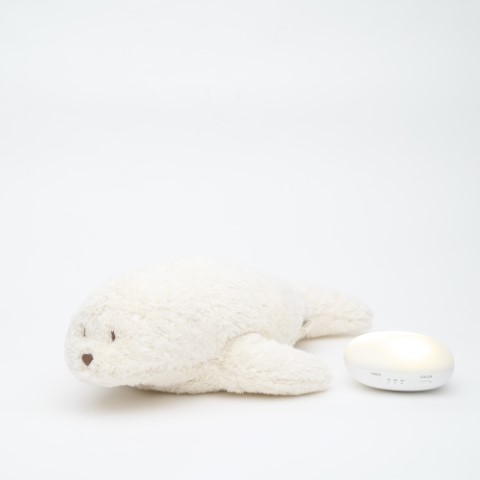 Knuffel zeehond The humming seal 2.0 met licht en geluid