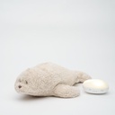 Knuffel zeehond The humming seal 2.0 met licht en geluid