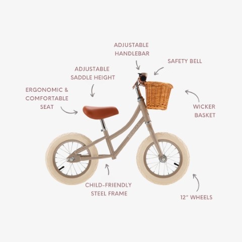 Loopfiets balance bike first go
