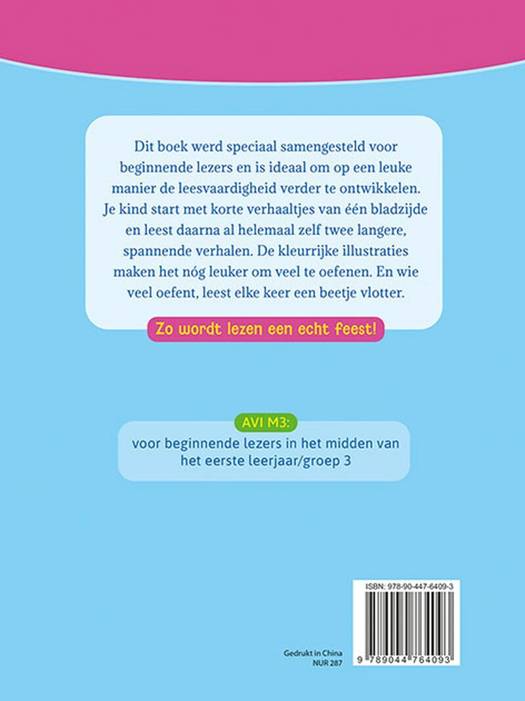 Leesfeest vrolijke verhalen voor beginnende lezers