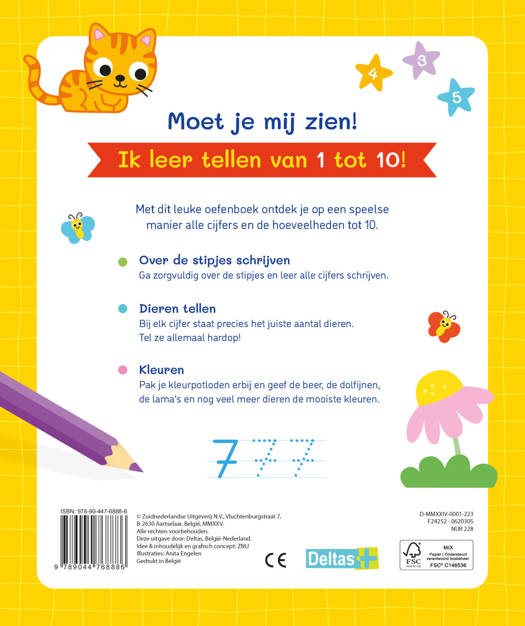 Mijn eerste 123 oefenboek