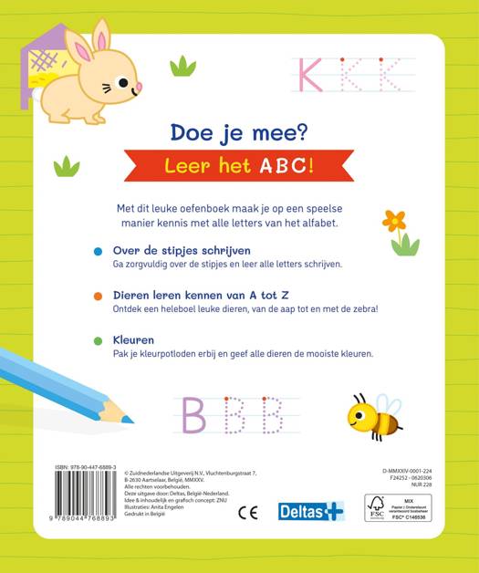 Mijn eerste abc oefenboek
