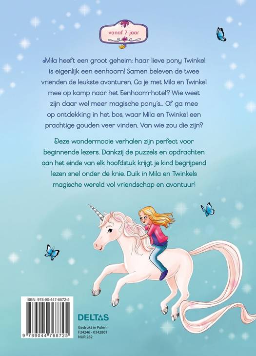 Magische verhalen voor beginnende lezers - twinkel de allerliefste eenhoorn