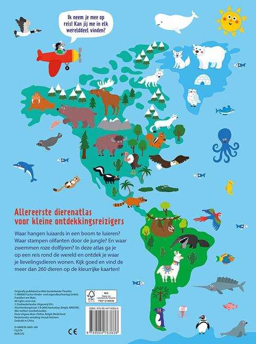 Mijn allereerste dierenatlas