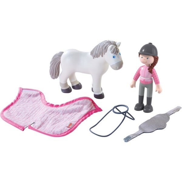 Little friends: amazone Sanya + paard Saphira