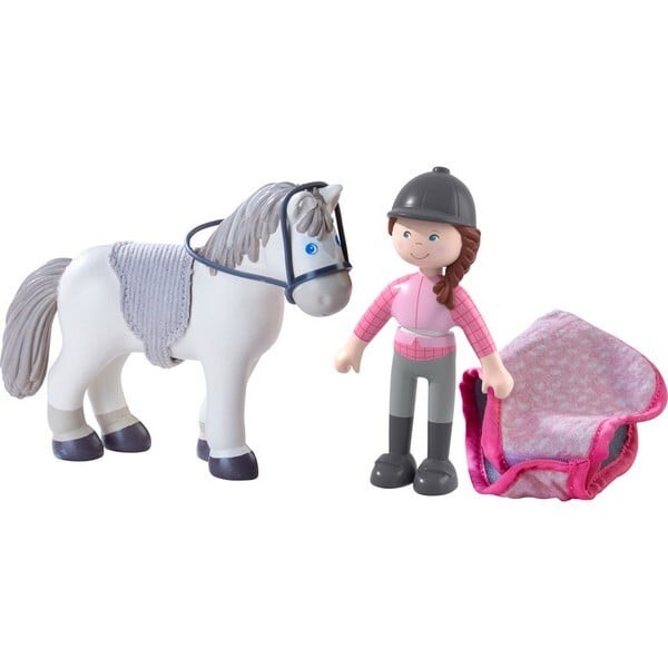 Little friends: amazone Sanya + paard Saphira