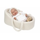 Pop Andie 40 cm met wiegje en huilfunctie