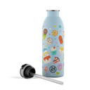 Drinkfles met rietje (500ml)