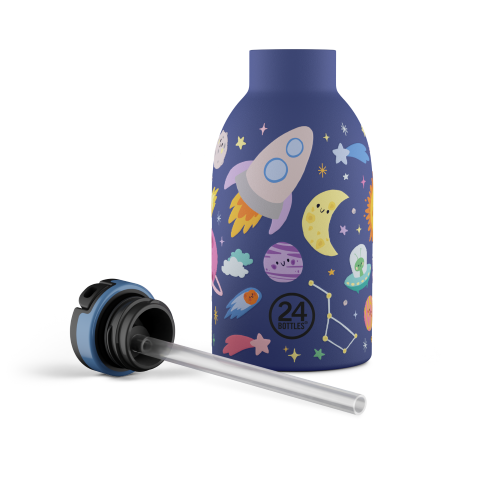 Thermosfles met rietje (330ml)