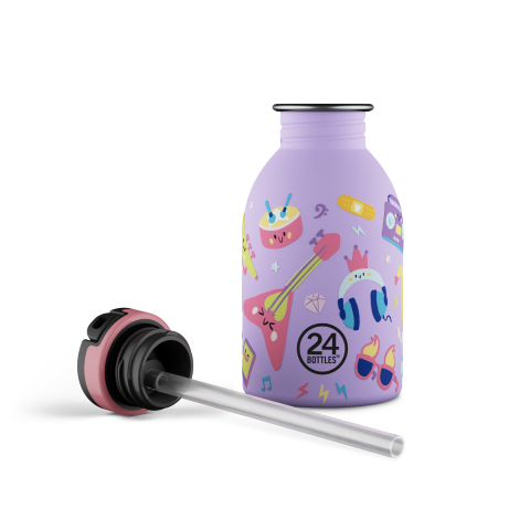 Drinkfles met rietje (250ml)