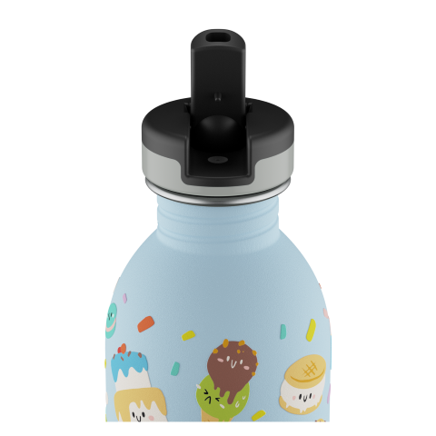 Drinkfles met rietje (250ml)