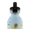 Drinkfles met rietje (250ml)