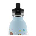 Drinkfles met rietje (500ml)