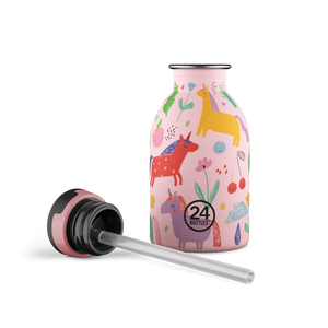 Drinkfles met rietje (250ml)