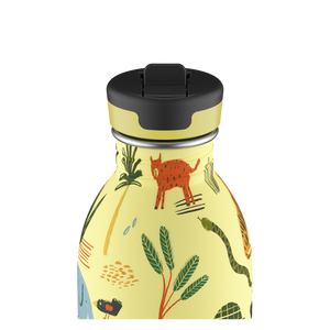 Drinkfles met rietje (500ml)