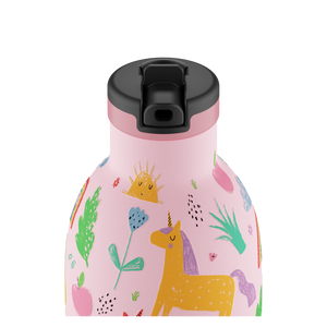 Thermosfles met rietje (330ml)
