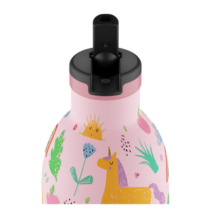 Thermosfles met rietje (330ml)