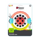 Spin & chew flexible ring rattle