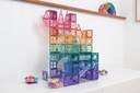 Magnetische tegels ball run pack 106 stuks