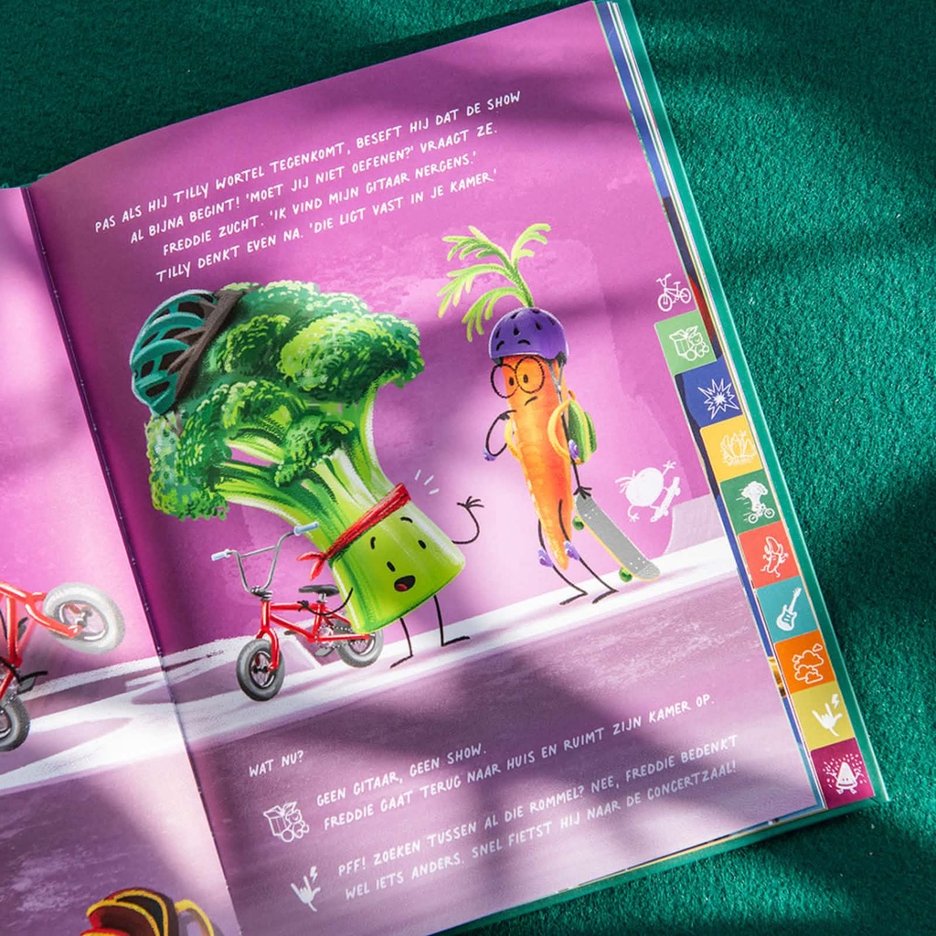 De brock-'n-rollshow - prentenboek over expressie