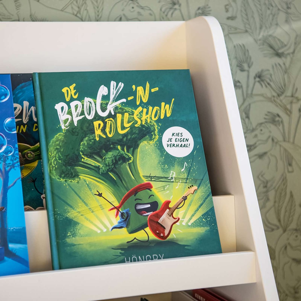 De brock-'n-rollshow - prentenboek over expressie