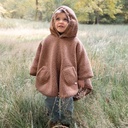 Poncho teddy buitenkant + jersey