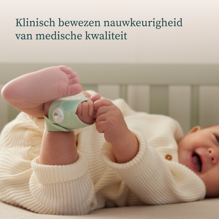 Babyfoon met live gezondheidsmetingen - Dream sock