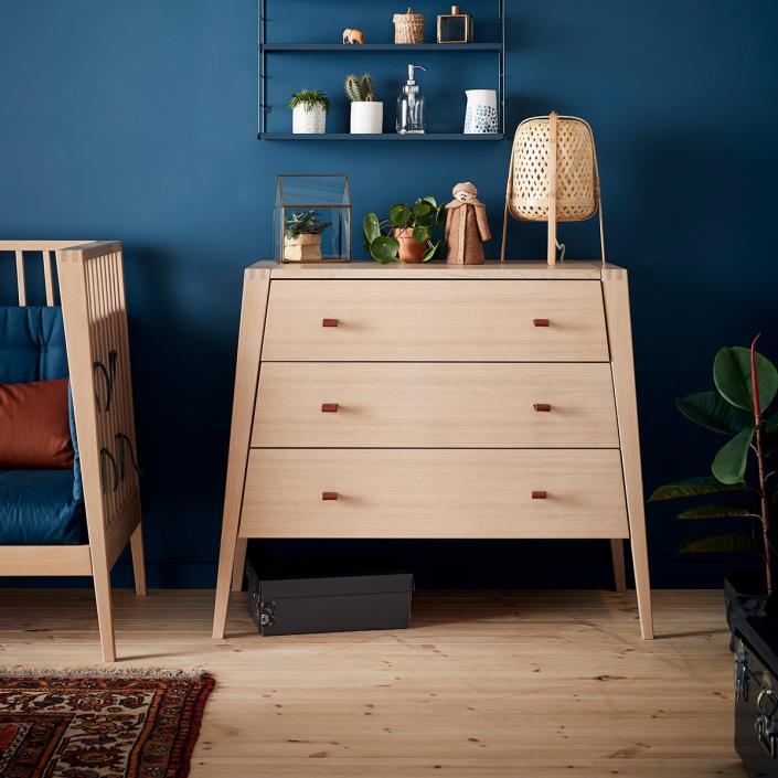 Leder handgrepen (6 stuks) voor commode