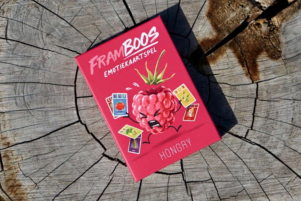 Framboos emotie kaartspel - kaartspel rond gevoelens