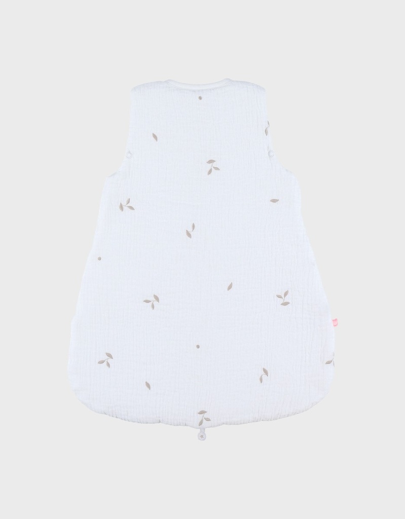 Winterslaapzak in gewatteerde mousseline (0-3m/50 cm/van tog 2.0 tot 3.5)