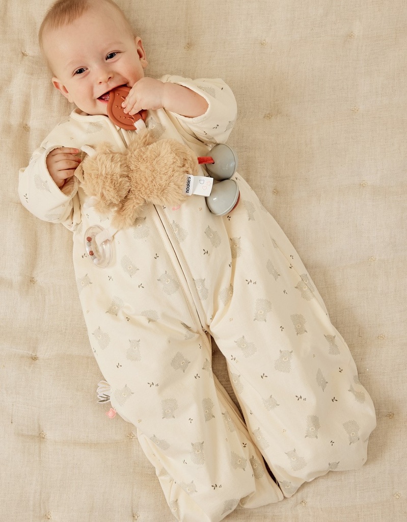 Winterslaapzak met afritsbare mouwen en afritsbare pijpjes (1-6m/70 cm/van tog 2.0 tot 3.5)