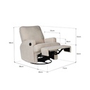 Relaxzetel - Swivel & Gliding Stoel