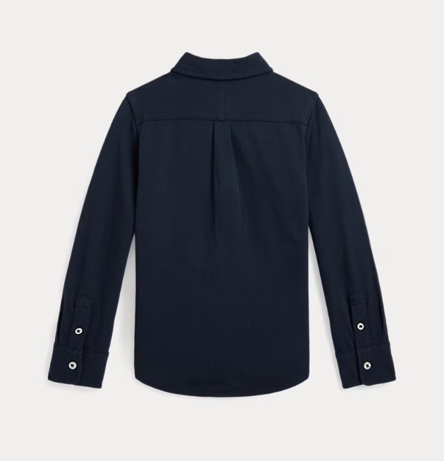 Hemd vederlicht katoenen mesh (2j-7j)