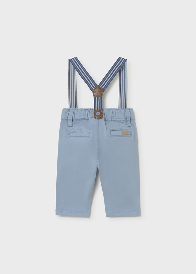 Babybroek met bretellen