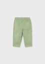 Broek - lange poplin broek met elastaan
