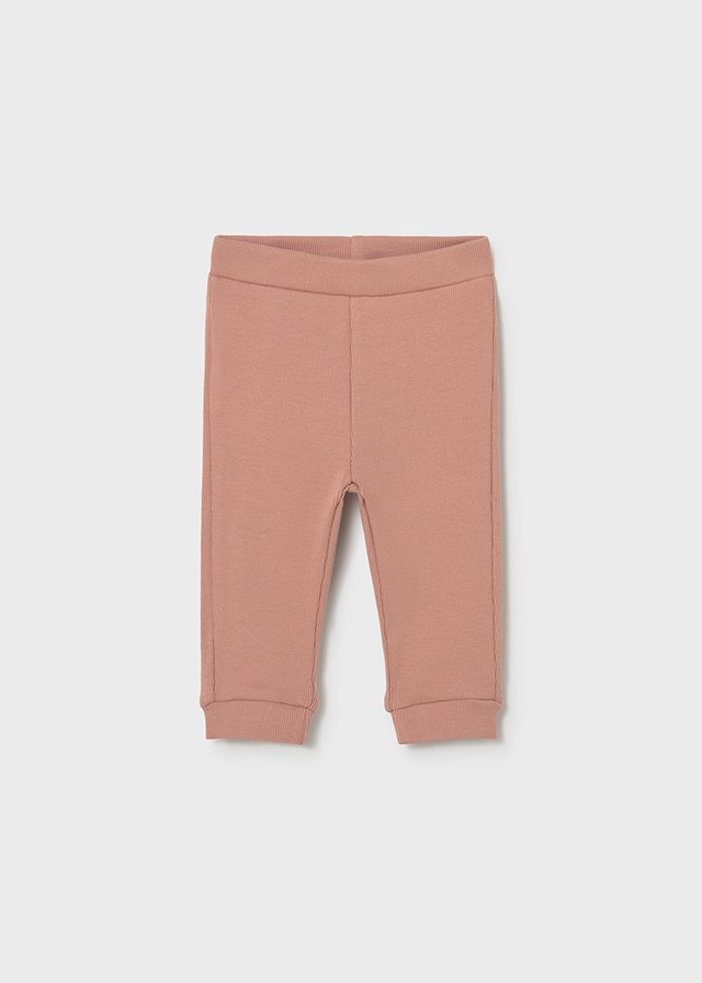 Baby leggings ribgebreid (2 stuks)