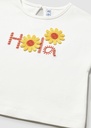 T-shirt met korte mouwen "hola"