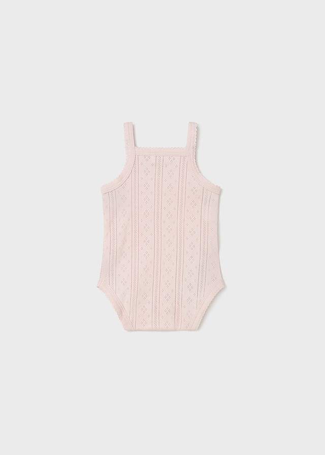 Body mouwloos met schouderbandjes