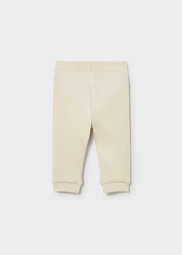 Baby leggings ribgebreid (2 stuks)