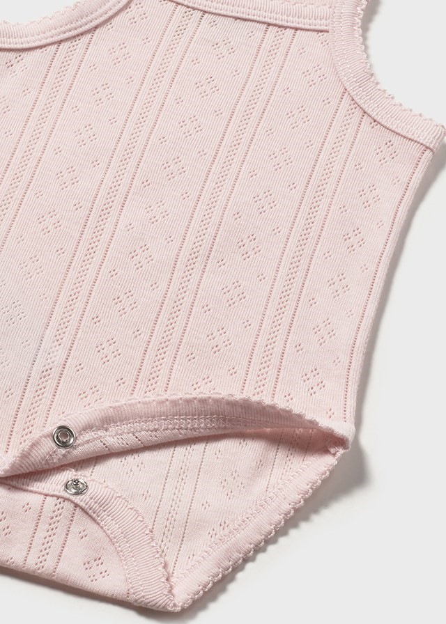 Body mouwloos met schouderbandjes