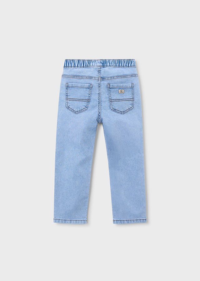 Broek zachte denim jogger