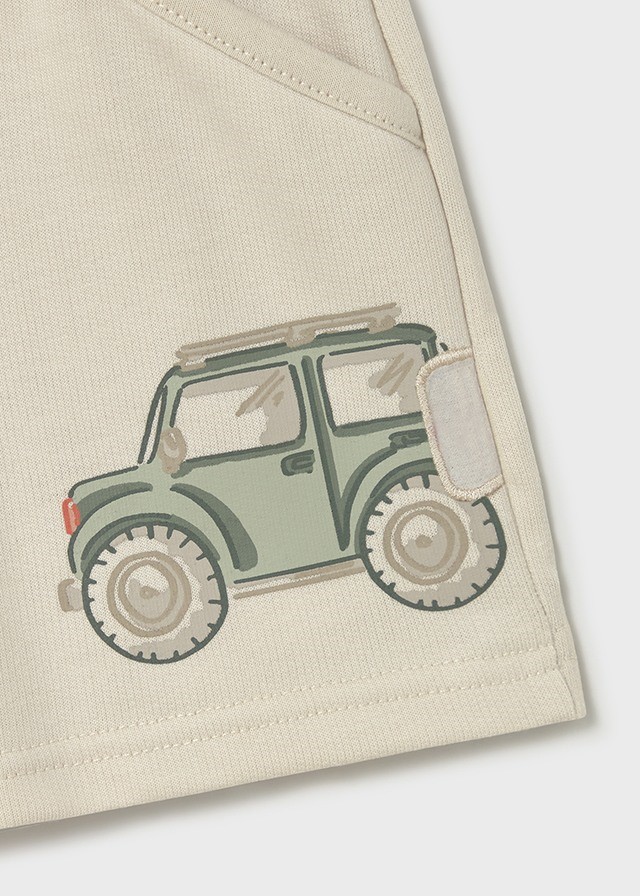 Short van tetra katoen