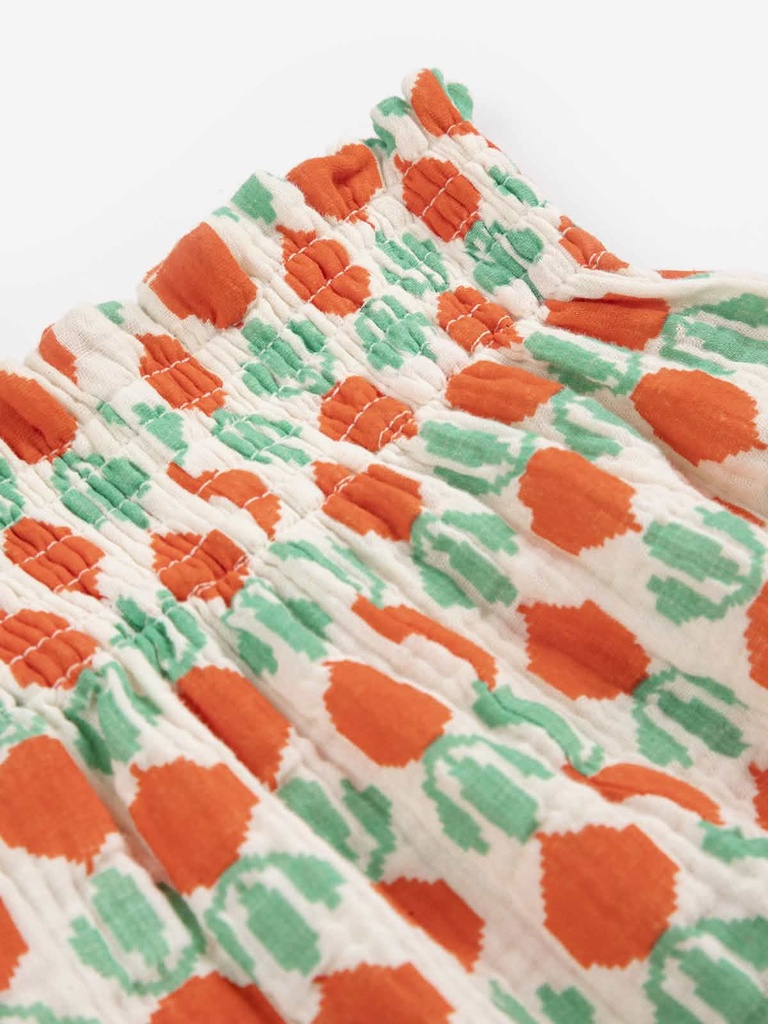 Broek harem woven cool radish all over