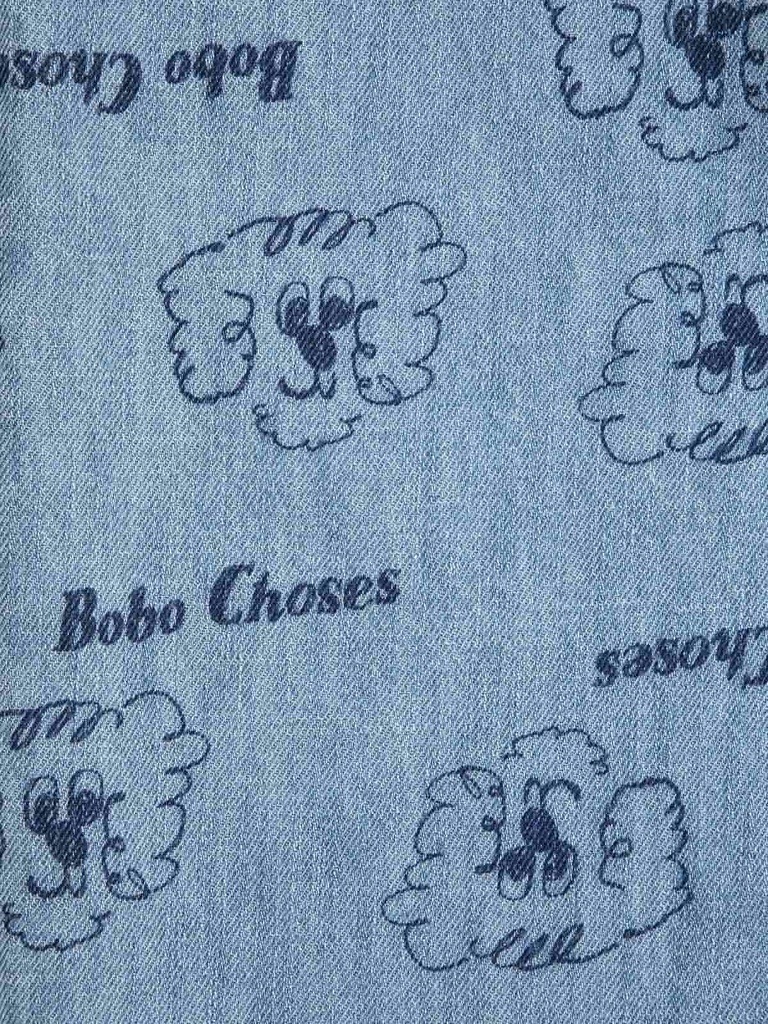 Broek denim geweven augurk de hond