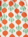 Broek harem woven cool radish all over