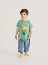 Broek baggy geweven nieuwe haarlijn